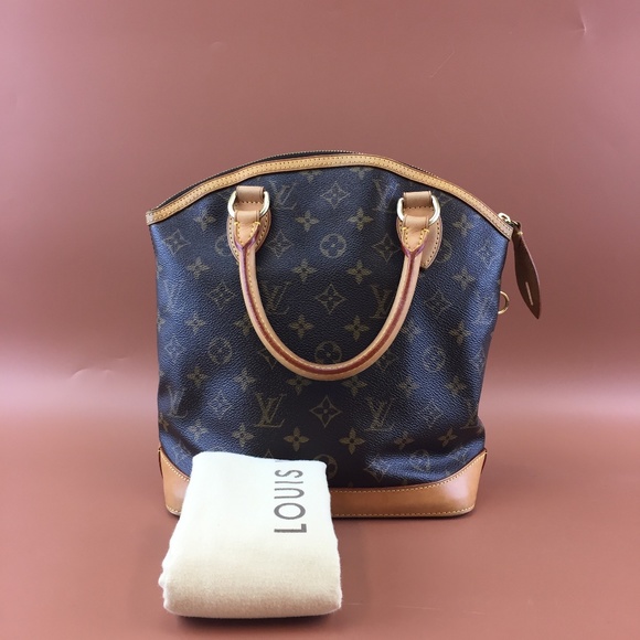 Louis Vuitton Lockit PM Vertical Monogram Satchel
